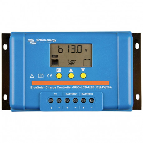 Regulator PWM DUO LCD&USB 12/24V-20A