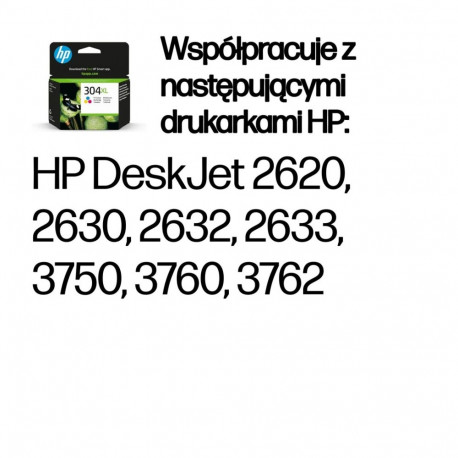 HP 304XL kolmevärviline originaaltintpatroon