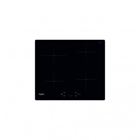 Whirlpool WS QS460 NE Black Built-in 60 cm Zone induction hob 4 zone(s)