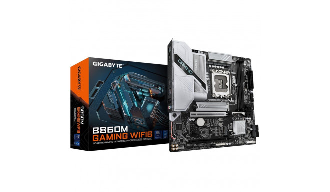 Mainboard|GIGABYTE|Intel B860 Express|LGA1851|Micro-ATX|Memory DDR5|Memory slots 2|B860MGAMINGWIFI6
