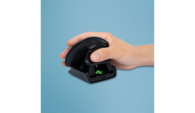 MOUSE USB OPTICAL WRL TWISTER/BLACK RGOTWBMWLBL R-GO TOOLS