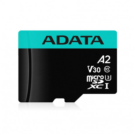 MEMORY MICRO SDXC 128GB W/AD./AUSDX128GUI3V30SA2-RA1 ADATA