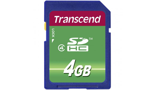 Transcend SDHC 4GB Klass 4