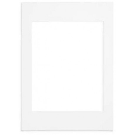 Paspartuu 50x70, valge