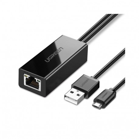 Ugreen Ugreen 30985 external network card for Chromecast with micro USB / USB-A connectors 100Mb/s 1