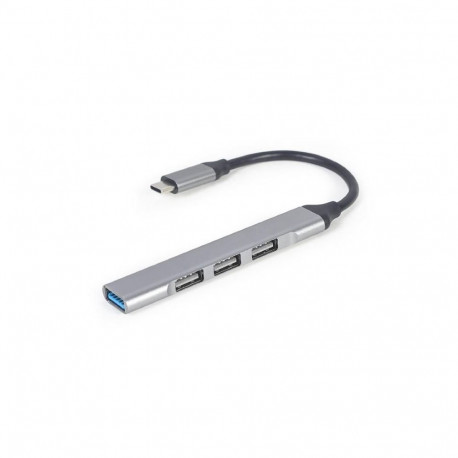 Gembird I/O HUB USB-C 4PORT/UHB-CM-U3P1U2P3-03