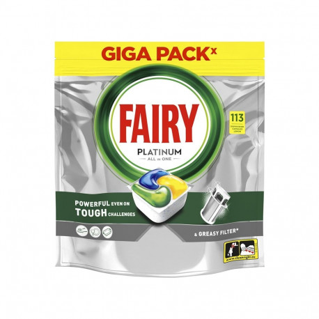 CAPS DISHWAS FAIRY PLATINUM LEMON 113PCE