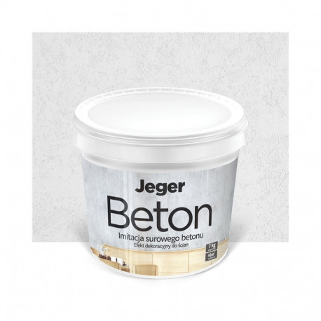 PLASTER DECOR JEGER BETON 7 kg valge