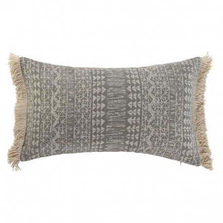 Cushion Home ESPRIT Grey Natural Boho 50 x 8 x 30 cm