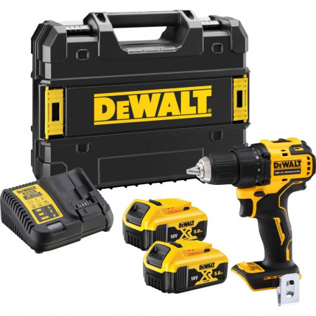 DEWALT. SCREWDRIVER 18V ​​DCD708P2T 65Nm 2x5.0Ah TSTAK