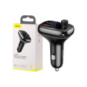 Baseus FM Transmitter Car Bluetooth MP3 S-13 Black [CCMT000101]
