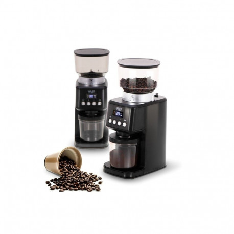 Adler AD 4300 Burr coffee grinder black