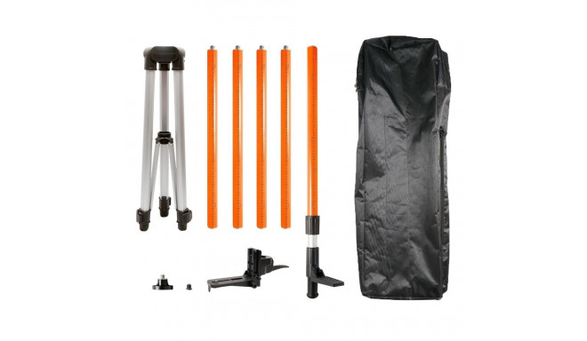 Laser pole with tripod 3.7 m