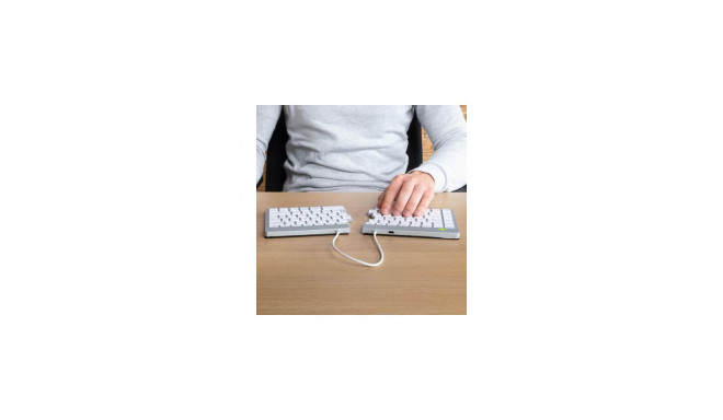 R-Go Tools Ergonomic keyboard R-Go Split Break with break software, ergonomic split keyboard, QWERTY