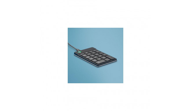 R-Go Tools Numeric keypad R-Go Numpad Break, ergonomic numeric keypad with break software, wired, bl