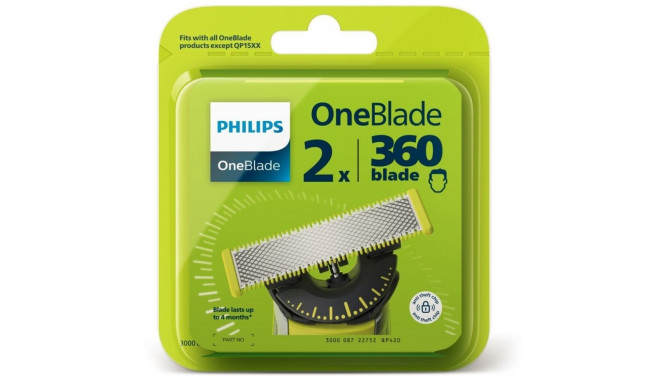 OneBlade asendusterad QP420/50 2tk