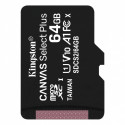 Kingston mälukaart microSDXC 64GB Canvas Select Plus 100MB/s