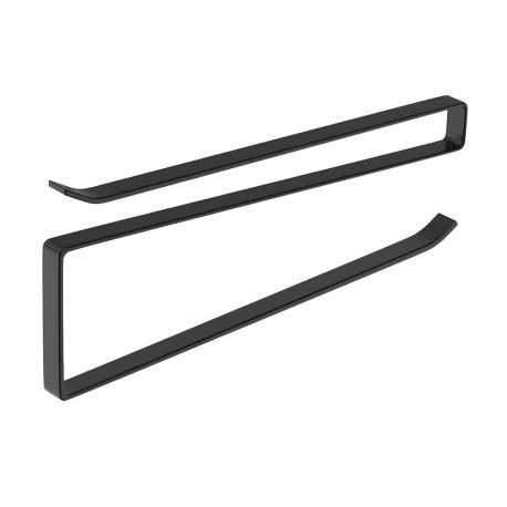 Goodbuy kitchen paper towel holder slip-on | metal | black