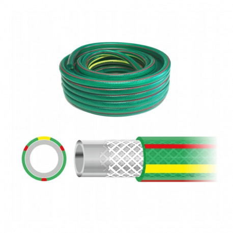 AWTOOLS PREMIUM GARDEN HOSE 1/2" 50m 4 LAYERS