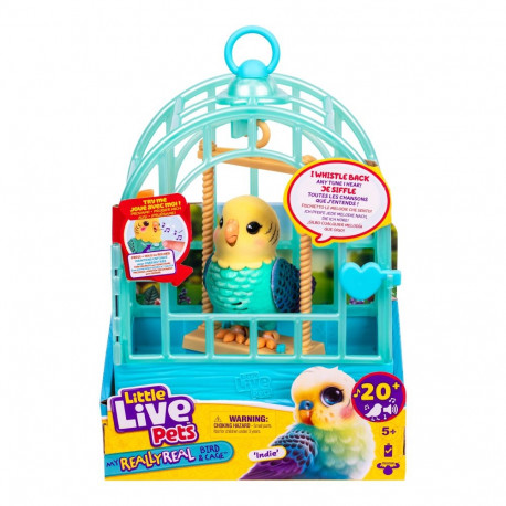 LITTLE LIVE PETS Interactive playset bird with case
