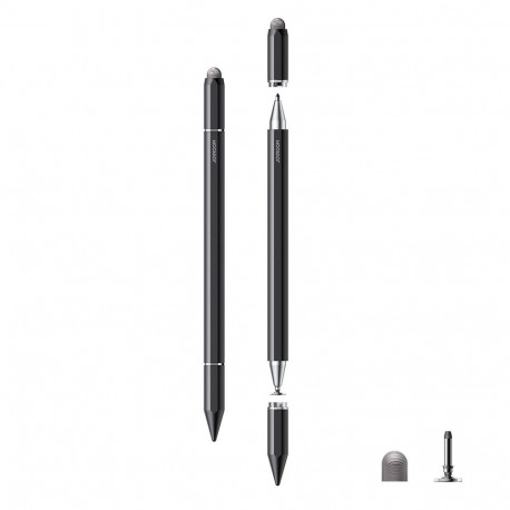 Joyroom JR-BP561 3-in-1 Passive Magnetic Capacitive Stylus - Black