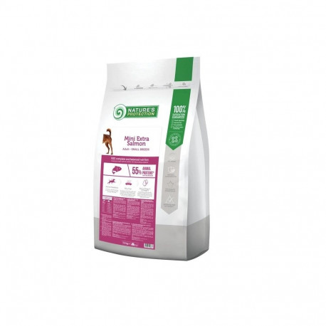 NATURE'S PROTECTION Mini Extra lõhe kuiv koeratoit 7,5kg