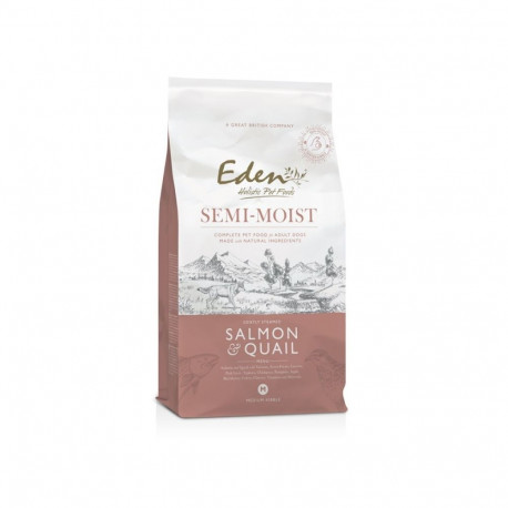 EDEN Semi-Moist Salmon & Quail - semi-moist dog food - 10kg