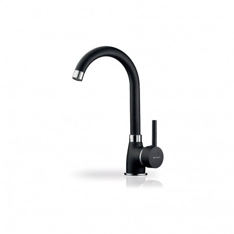 Pyramis Bello 090935601 Granite Volcano kitchen mixer (black)