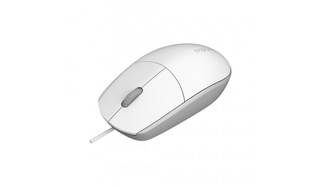 N100.WHITE Wired Mouse