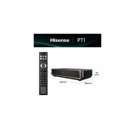 Hisense PT1 Ultra short throw projector UHD 4K (3840x2160) 3D Black