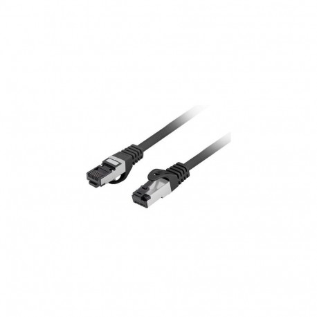 Lanberg PCF8-10CU-0200-BK networking cable Black 2 m Cat8.1 S/FTP (S-STP)
