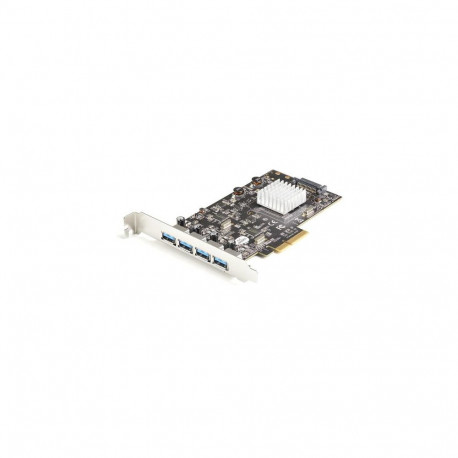 StarTech.com 4-Port USB PCIe Card - 10Gbps USB 3.2 Gen 2 Type-A PCI Express Expansion Card with 2 Co