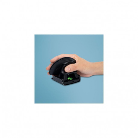 R-Go Tools Ergonomic mouse R-Go Twister, with break software, ambidextrous mouse for both hands, fol
