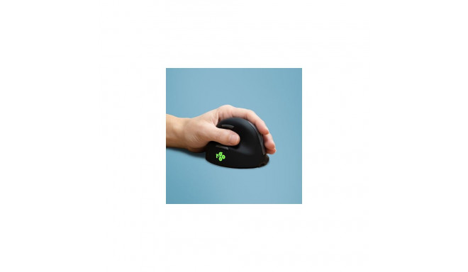 R-Go Tools Ergonomic mouse R-Go HE Break with break software, medium (hand size 165-185 mm), left-ha