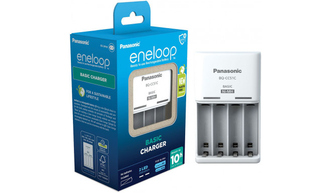 Panasonic eneloop charger BQ-CC51E (opened package)