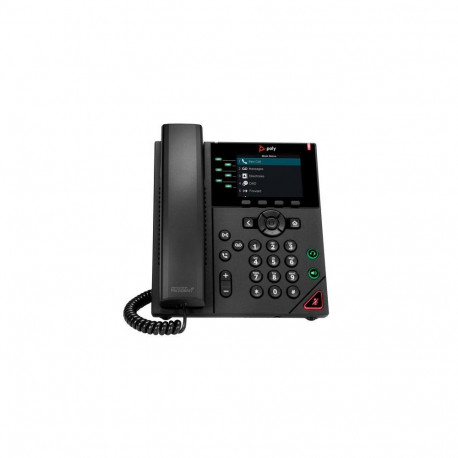 HP Poly VVX 350 6-Line IP Phone and PoE-enabled