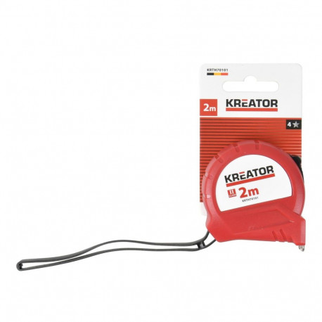 Measuring Tape 2m, Kreator, KRTH70101, Steel, Width 13 mm