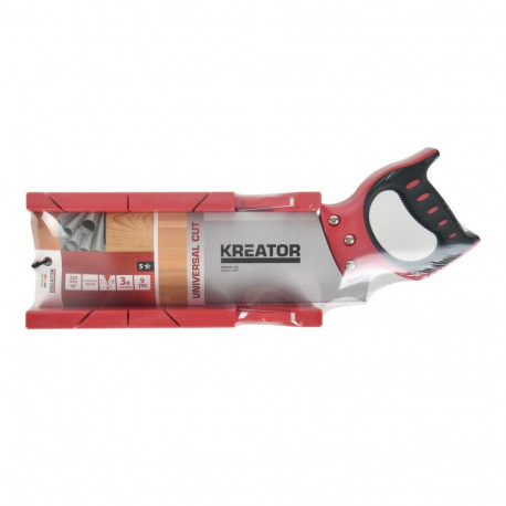 Mitre box - back saw 350mm, Kreator, KRTH81101, 9 TPI