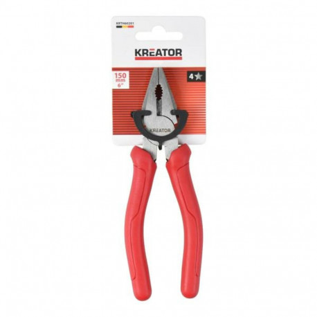 Combination Pliers 170mm KREATOR KRTH60201, Jaw Depth 32mm, Working Width 25mm