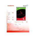 Disc IronWolfPro 6TB 3.5 256MB ST6000NT001