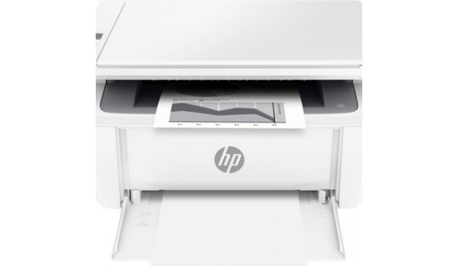 The HP LaserJet MFP M140w (7MD72F) is a compact, monochrome (black and white) laser