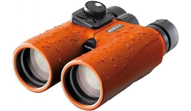 Pentax binoculars Marine 7x50, orange