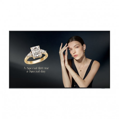 SAMSUNG 115-tolline UHD/4K 16:9 QH115F-X QLED matt 700-nitine 60W kõlaritega õhuke korpus DP 1.2 3xH