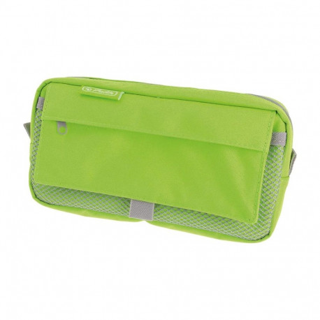 Herlitz pinal, 2 luku ja 2 taskuga, neoonroheline