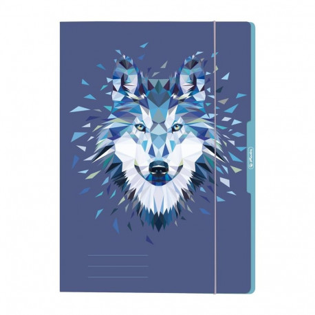 Herlitz kummiga kaaned A4 Wild Animals / Hunt, kartongist