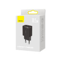Baseus wall charger Compact 2 x USB black 10,5w