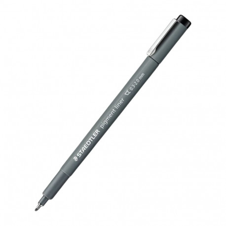 Fineliner pigment liner 0.3mm black
