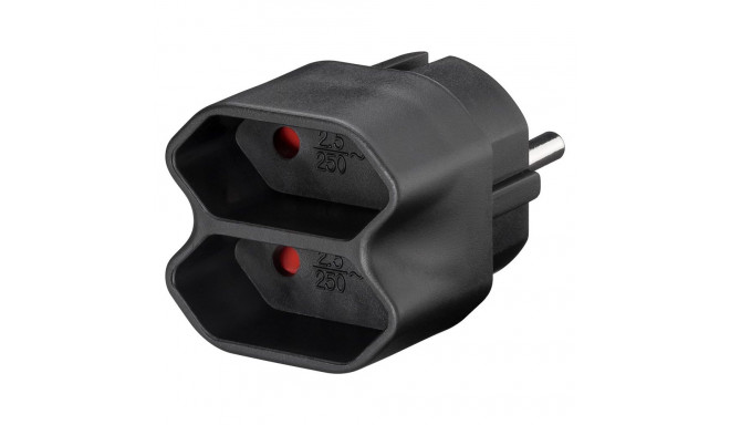 Goobay Socket Adapter black