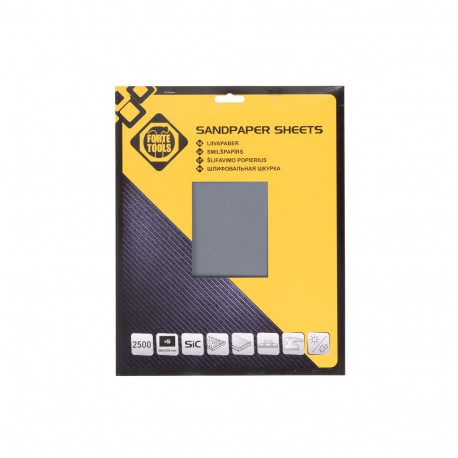 SAND PAPER MET NO2500 230X280 5PCS FT