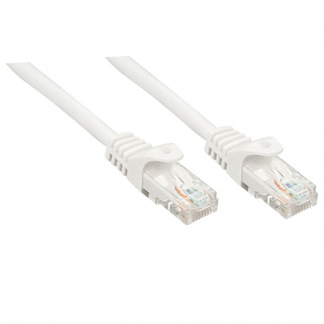 Patch cable Basic Cat6 U/UTP, white, 3m